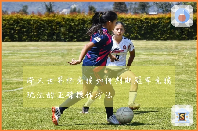 烽火世界杯竞猜如何判断冠军竞猜玩法的正确操作方法