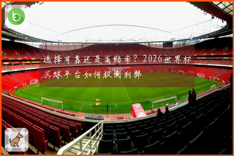 选择可靠还是高赔率？2026世界杯买球平台如何权衡利弊