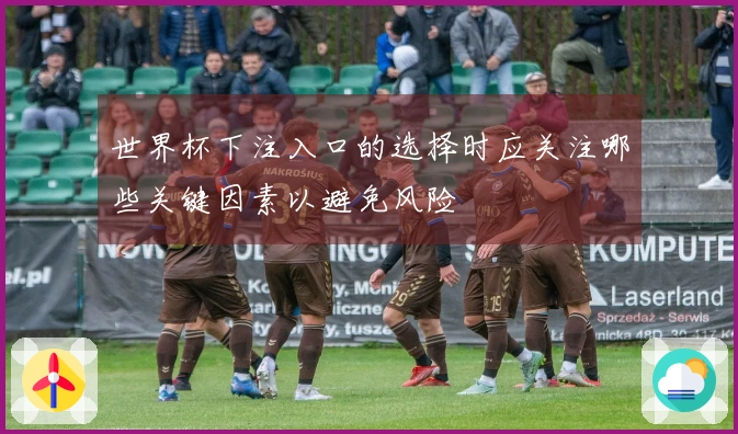 世界杯下注入口的选择时应关注哪些关键因素以避免风险