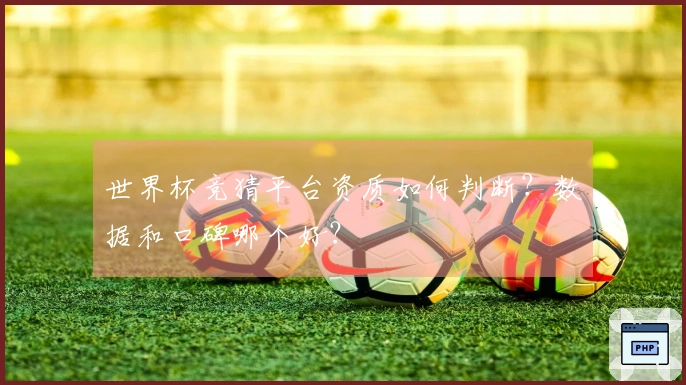 世界杯竞猜平台资质如何判断？数据和口碑哪个好？
