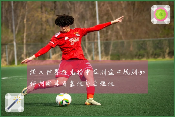 烽火世界杯竞猜中亚洲盘口规则如何判断其可靠性与合理性