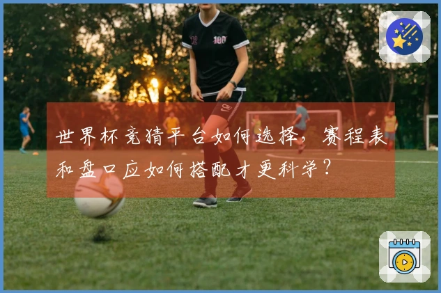 世界杯竞猜平台如何选择，赛程表和盘口应如何搭配才更科学？