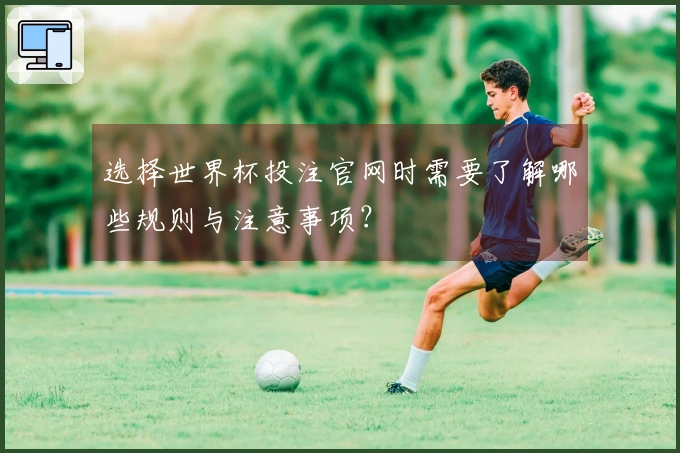 选择世界杯投注官网时需要了解哪些规则与注意事项？