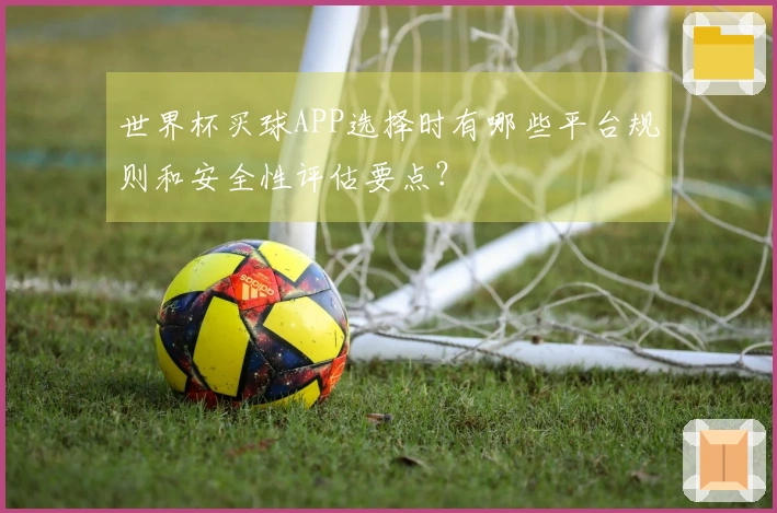 世界杯买球APP选择时有哪些平台规则和安全性评估要点？