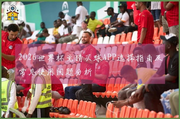 2026世界杯竞猜买球APP选择指南及常见使用问题分析